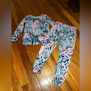 Lilly Pulitzer Snug Fit Pajamas Size 3T